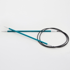 KnitPro Zing Rundstricknadel 3,25 mm - 100 cm smaragd