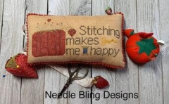 Stickvorlage Needle Bling Designs - Stitching Makes Me Happy