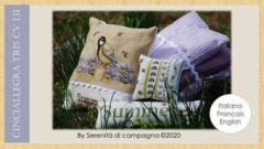 Stickvorlage Serenita Di Campagna Cinciallagra tris Summer