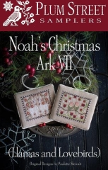 Stickvorlage Plum Street Samplers - Noahs Christmas Ark VII