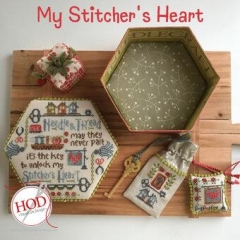 Stickvorlage Hands On Design - My Stitcher's Heart