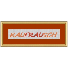 Stickvorlage Kreuzstich-Insider Kaufrausch