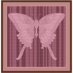 Stickvorlage Kreuzstich-Insider Schmetterling 1