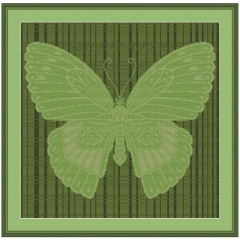 Stickvorlage Kreuzstich-Insider Schmetterling 2