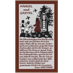 Stickvorlage Kreuzstich-Insider Hänsel und Gretel