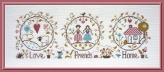 Stickvorlage Jardin Privé - Love Friends & Home