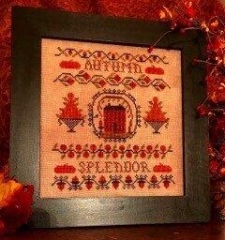 Stickvorlage Homespun Elegance Ltd - Splendor of Autumn