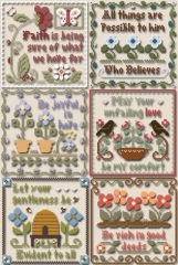 Stickvorlage Little House Needleworks - Inspirational Scriptures