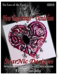 Stickvorlage MarNic Designs - New Beginnings Dandelion