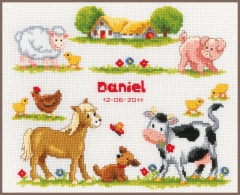 Vervaco Verachtert - Geburtsbild Farmtiere