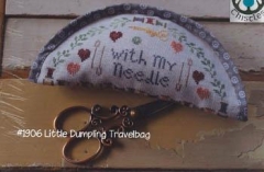 Stickvorlage Thistles - Little Dumpling Travelbag