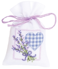 Vervaco Verachtert - Geschenksäckchen Lavendel