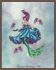 Stickvorlage Cross Stitching Art - Sea Maiden