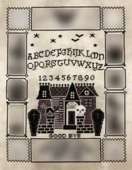 Stickvorlage Tiny Modernist Inc - Halloween Ouija 2