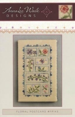 Stickvorlage Annalee Waite Designs - Floral Postcard