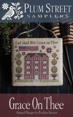 Stickvorlage Plum Street Samplers - Grace On Thee