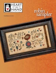 Stickvorlage Heart In Hand Needleart - Robin Sampler (w/emb)
