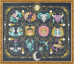 Stickvorlage Tiny Modernist Inc - Zodiac Signs Teil 13