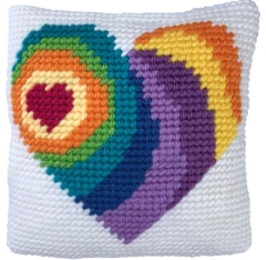 Stickpackung Needleart World - Kissen Wishing Heart