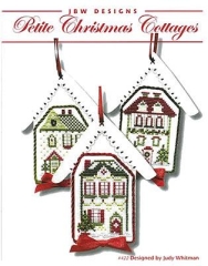 Stickvorlage JBW Designs - Petite Christmas Cottages