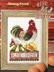Stickvorlage Stoney Creek Collection - Rise & Shine Rooster