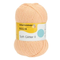 Regia Soft Glitter Sockenwolle 4-fach Nude