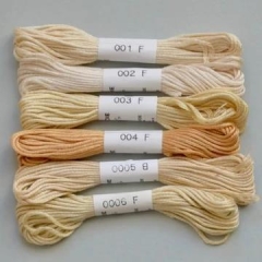 Soie dAlger Seidenstickgarn - Farbe 0002 F-Colours