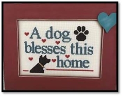 Stickvorlage Kays Frames & Designs Dog Blesses