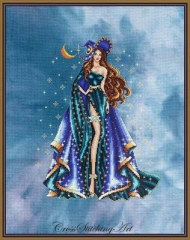 Stickvorlage Cross Stitching Art - Celeste