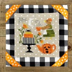 Stickvorlage Tiny Modernist Inc - Hens Halloween Tea