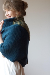 Rosy Green Wool Strickmuster Shrug & More - Schultertuch