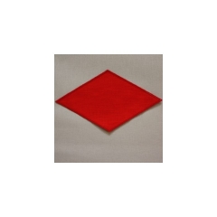 Zweigart Anhäkelform Rhombus hochrot AUSVERKAUF