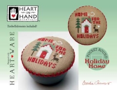 Stickvorlage Heart In Hand Needleart - Holiday Home (w/emb)