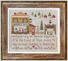 Stickvorlage Little House Needleworks - Geppettos