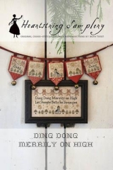Stickvorlage Heartstring Samplery - Ding Dong Merrily On High