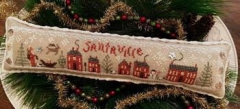 Stickvorlage Homespun Elegance Ltd - Santaville - Cinnamon Stitck Santa XXVIII