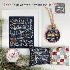 Stickvorlage Hands On Design - Let's Talk Winter