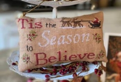 Stickvorlage Mani Di Donna - Tis The Season Pillow