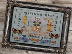 Stickvorlage Twin Peak Primitives - Beauty Of Stitch Toolbox