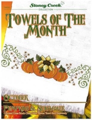 Stickvorlage Stoney Creek Collection - Towels Of The Month October