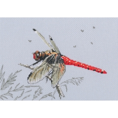 RTO Stickbild Dragonfly 19,5x13,5 cm
