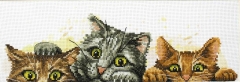 Stickpackung Needleart World - Curious Kittens
