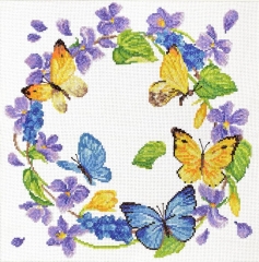 Stickpackung Needleart World - Summer Wreath