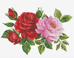 Stickpackung Needleart World - Rose Bouquet