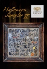 Stickvorlage Cottage Garden Samplings - Halloween Sampler II