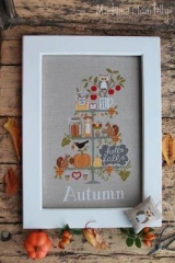 Stickvorlage Madame Chantilly - Celebrate Autumn