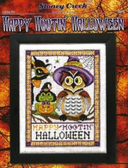 Stickvorlage Stoney Creek Collection - Happy Hootin Halloween