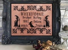 Stickvorlage Twin Peak Primitives - Halloween In Black