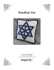 Stickvorlage Works by ABC - Hanukkah Star