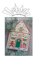 Stickvorlage New York Dreamer Gingerbread Cottage